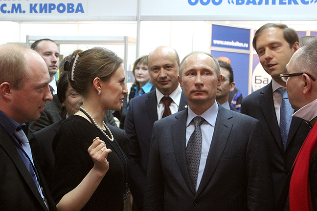 В.В. Путин в Вологде